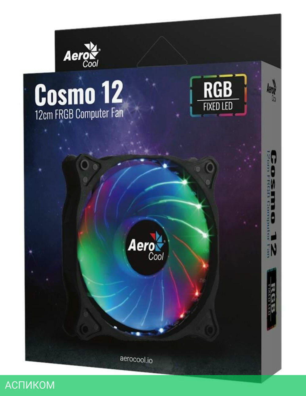 Кулер для корпуса Aerocool Cosmo 12 FRGB Molex (ACF3-NA10117.11)