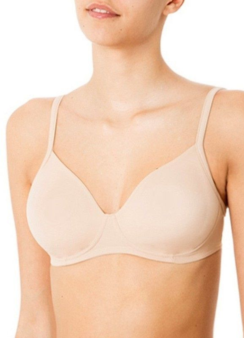 Гладкий бюстгальтер с мягкой чашкой Micro (Размер: 4B) (Цвет: черный)