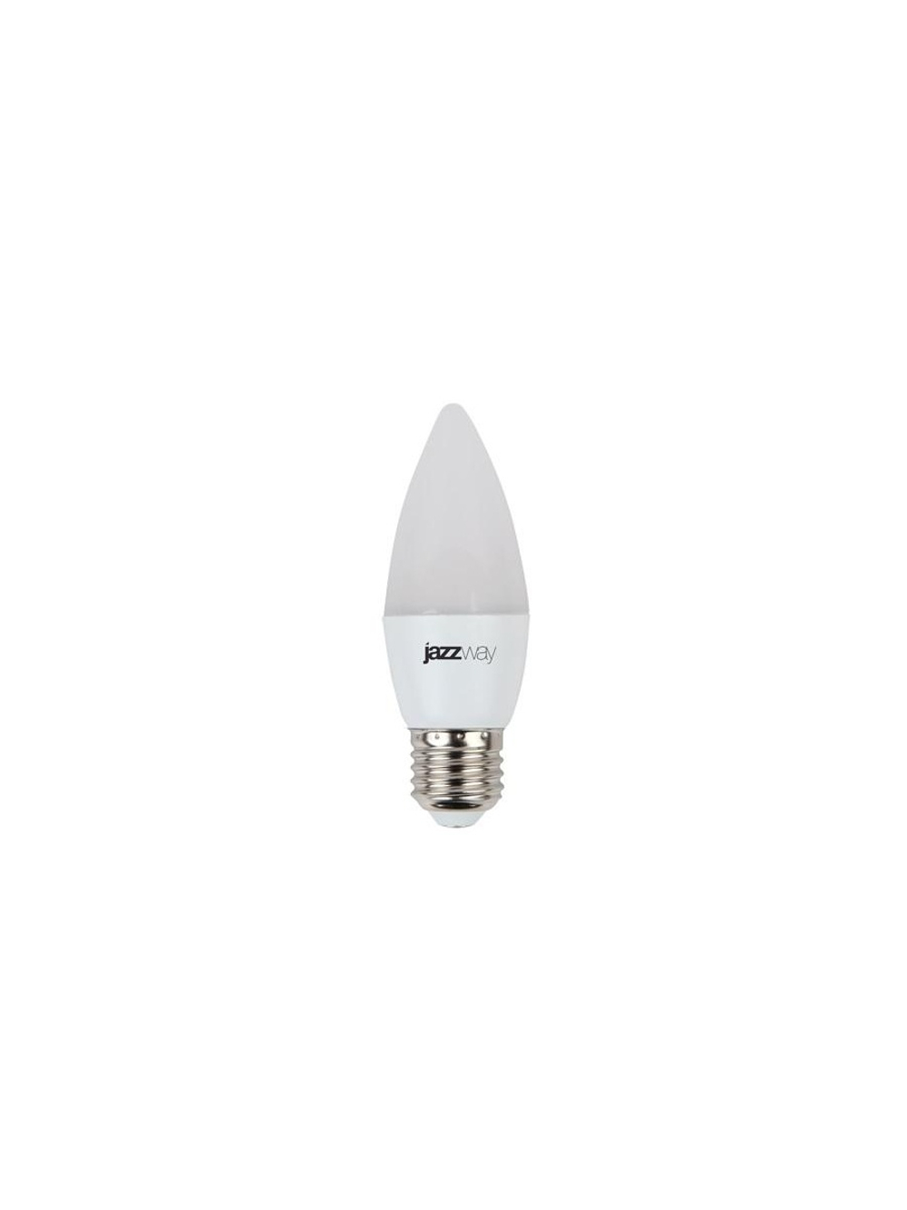 Лампа светодиодная PLED-SP 7Вт C37 свеча 5000К холод. бел. E27 560лм 230В JazzWay 1027849-2