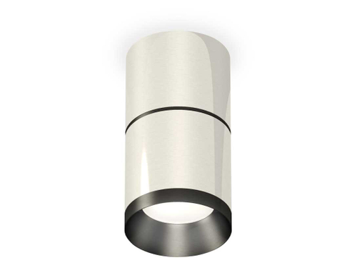Комплект накладного светильника Ambrella light Techno Spot XS7405041 PSL/PBK серебро полированное/черный полированный (C7405, A2071, C7405, N7031)