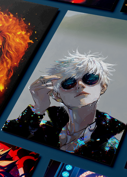 Картина на стену на металле от MetallSubArt "Магическая битва"