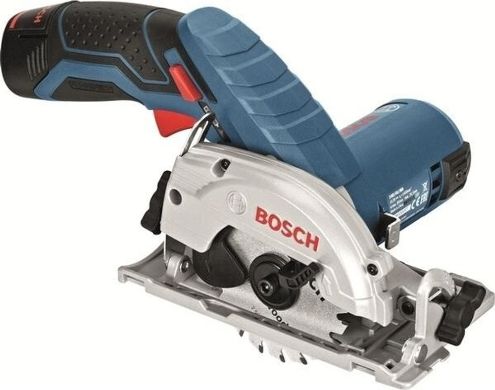 Пила циркулярная аккумуляторная BOSCH GKS 12V-26 06016A1000 2х2,0Ач, кейс L-Boxx