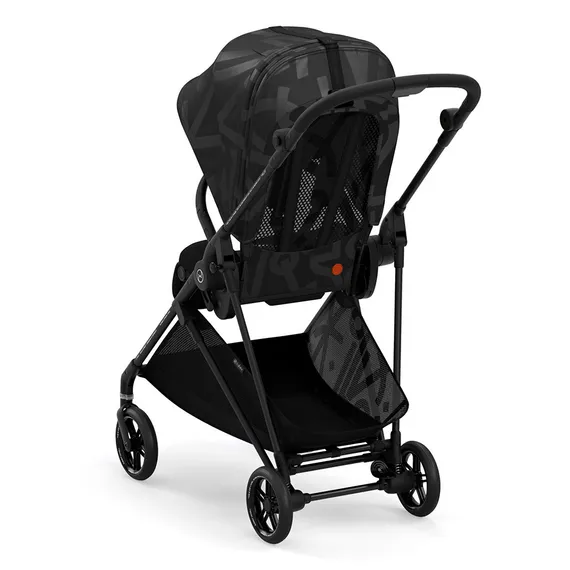 Детская коляска Cybex Melio 2 в 1 Street Real Black
