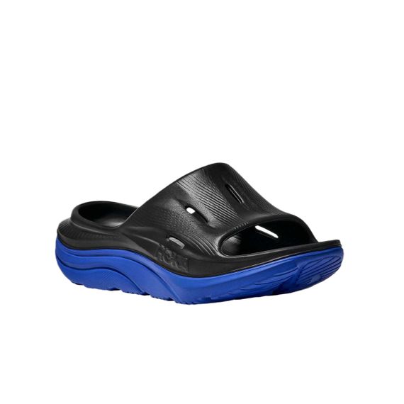 Hoka One One Ora Recovery Slide 3 'Black Blue'
