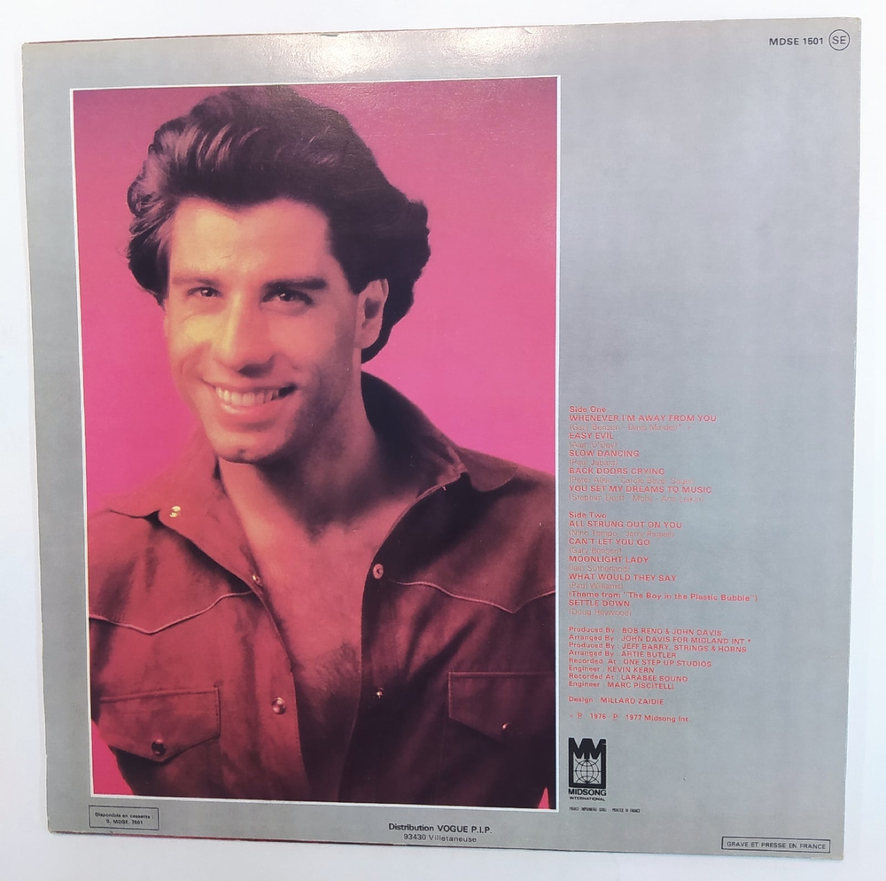 John Travolta Whenever I'm Away From You