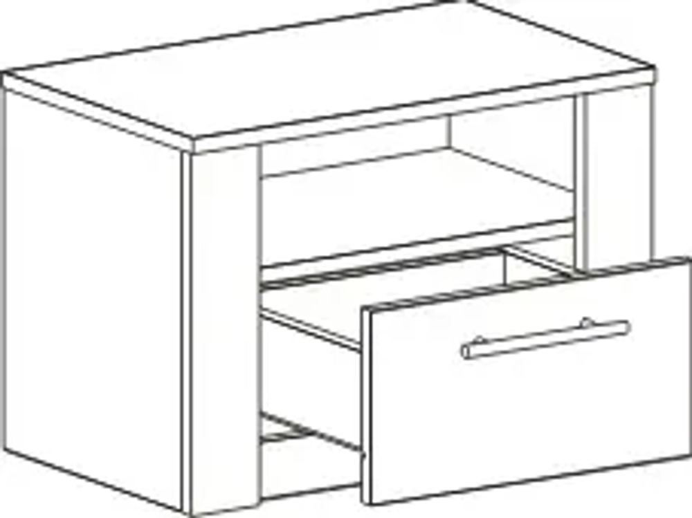 Тумба прикроватная "Элана" спальня