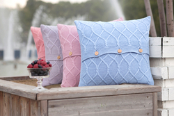 Наволочка декоративная 40х40 Luxberry Lux 34 васильковая Португалия фото