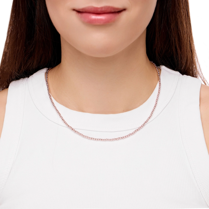 Колье Крошечный Гематит