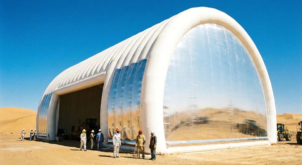 Пневмоангар в жарком климате: как выбрать надёжное решение для высоких температур