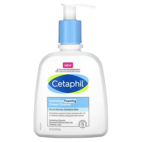 Cetaphil, Увлажняющий очищающий крем-пенка, 237 мл (8 жидк. Унций)