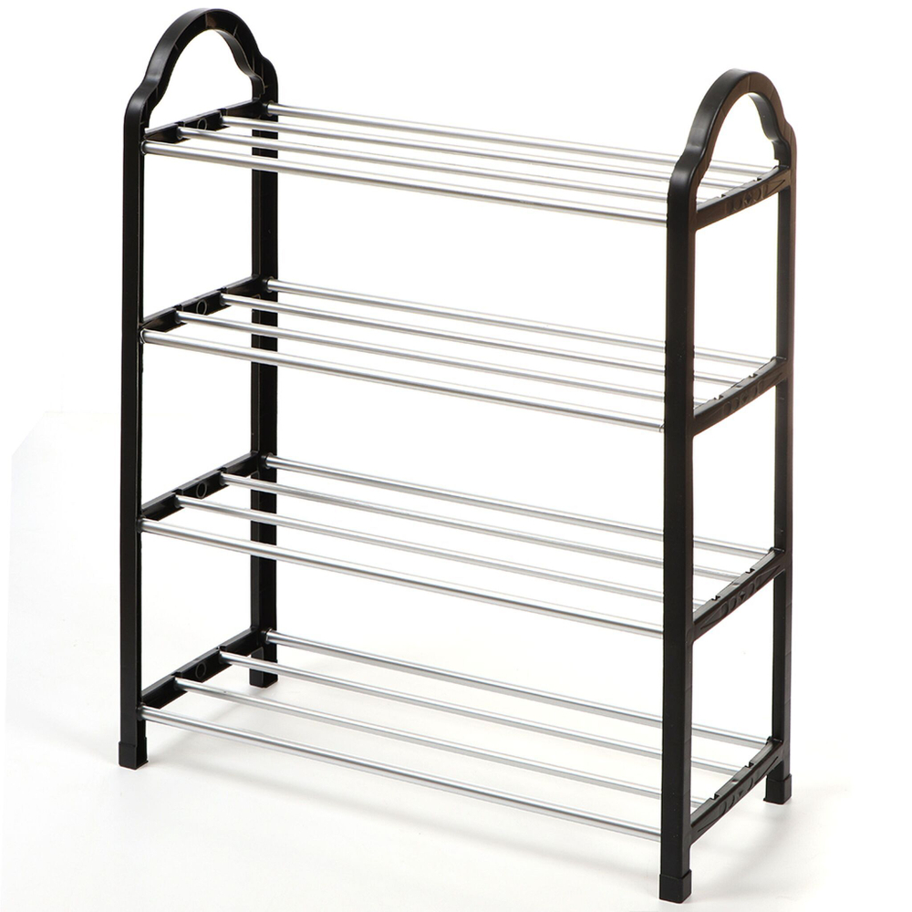 Полка для обуви, мет-л, 4 секц, 42.5х19х55 см, SPE34457-2