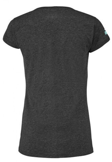 Женская теннисная футболка Babolat Exercise Flag Tee Woman - серый