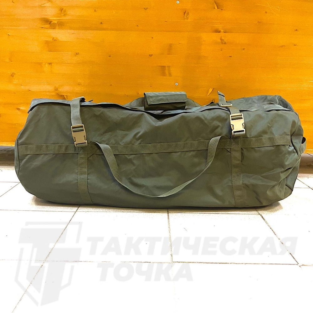 Баул Балу СН76 120л. с верт. молнией кардон 500 олива