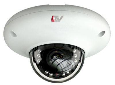 LTV-2CNM20-F36 Видеокамера IP уличная, купольная, 2.8, 2 Мп, ИК 20 м, PoE, microSD