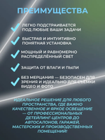 Светильник потолочный светодиодный модульный 3 СОТЫ 160Вт 220В, комплект модульного LED освещения