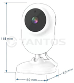 iКапля Плюс, Wi-Fi видеокамера для дома 2МП