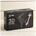 Ручка 3D Cactus CS-3D-PEN-C-PN PLA ABS LCD розовый