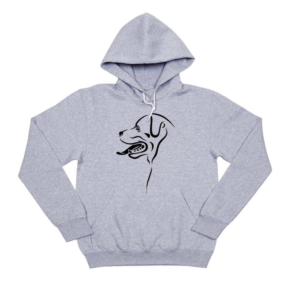 Толстовка "Силуэт Ротвейлера"