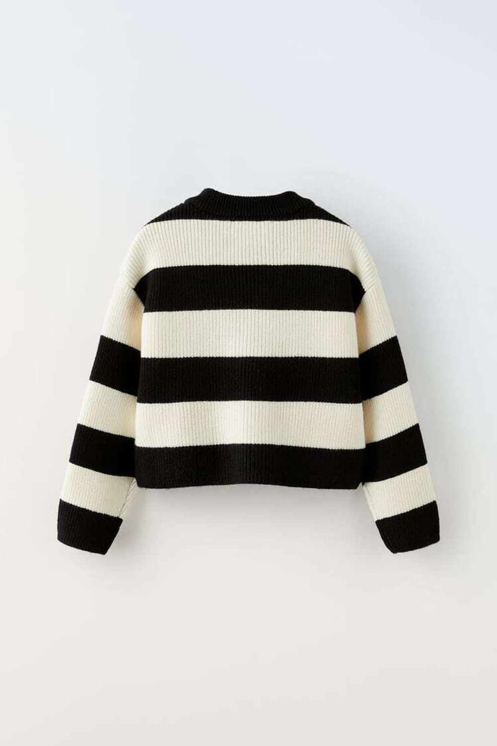 Zara long striped cardigan on sale