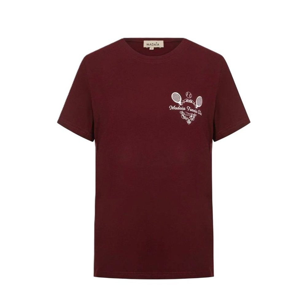 ОДЕЖДА ДЛЯ ТЕННИСА Женская, Футболка MADAIA TENNIS CLUB .