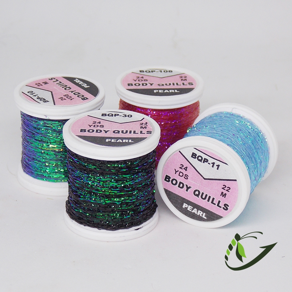 HENDS Нить для формирования тела Body Quills pearlescent 24 Yards