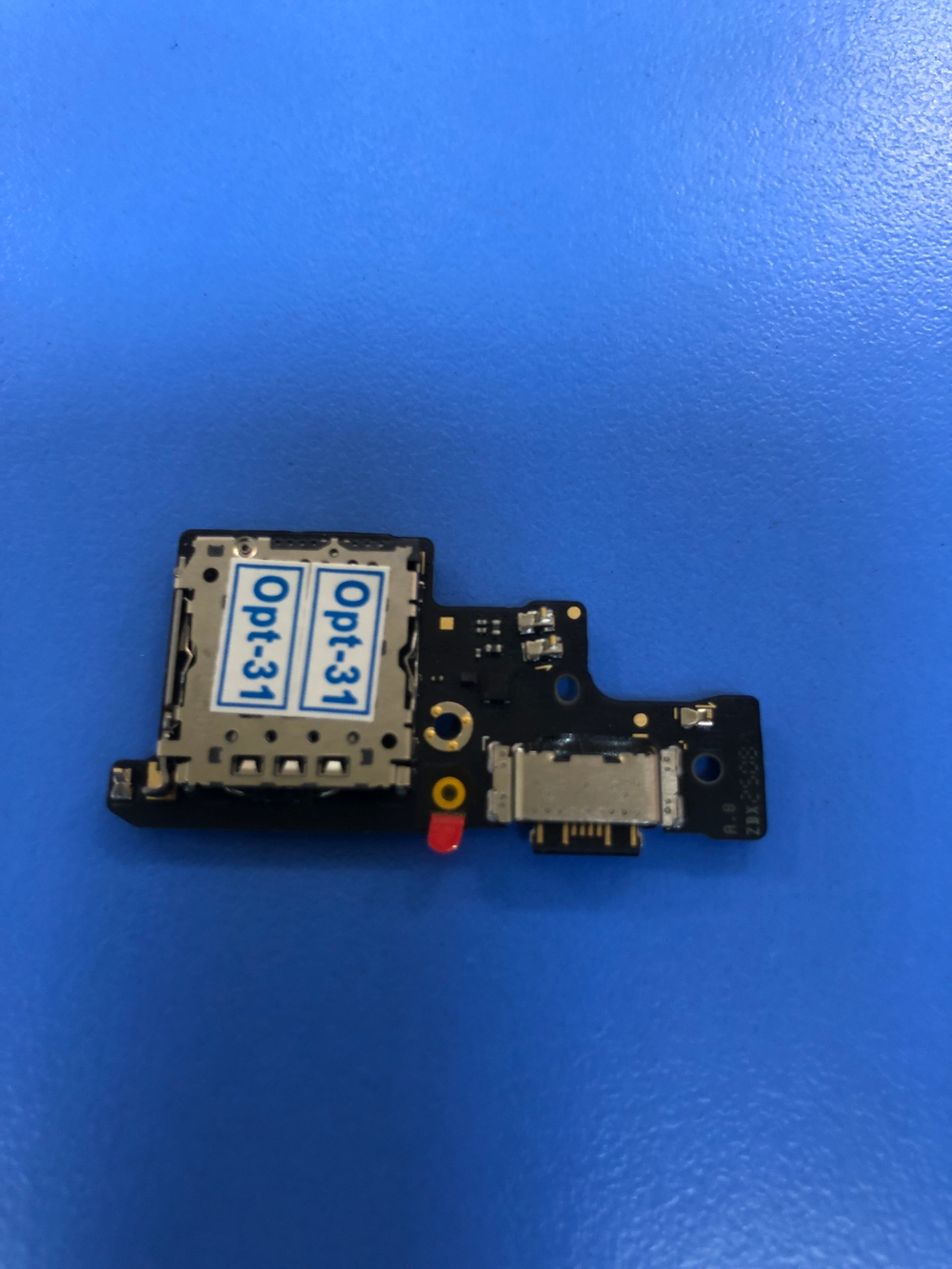 Нижняя платка с разьемом зарядки и микрофоном для Redmi Not 14 4g Оригинал