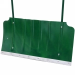 Движок для снега стальной 750*425*0,8 мм, формованный