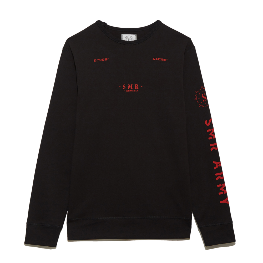 Red Distortion Logo LONGSLV