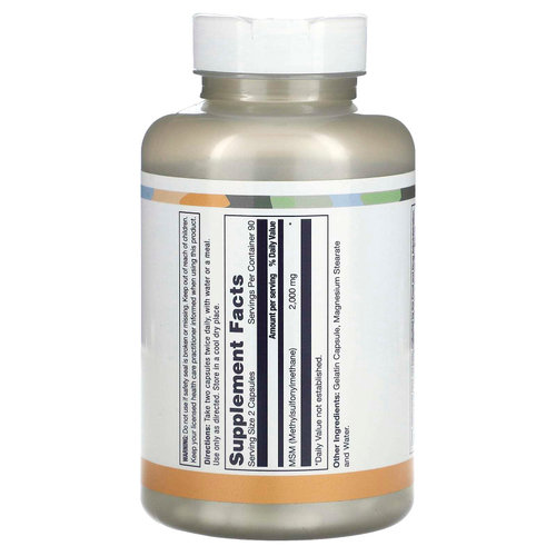 LifeTime Vitamins, МСМ, 180 капсул (1000 мг в каждой капсуле)