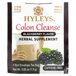 Hyleys Tea, средство для очищения кишечника, ежевика, без кофеина, 25 чайных пакетиков, 37,5 г (1,32 унции)