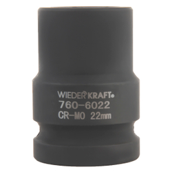 WDK-760-6022 Головка ударная 3/4", 6 граней, 22 мм