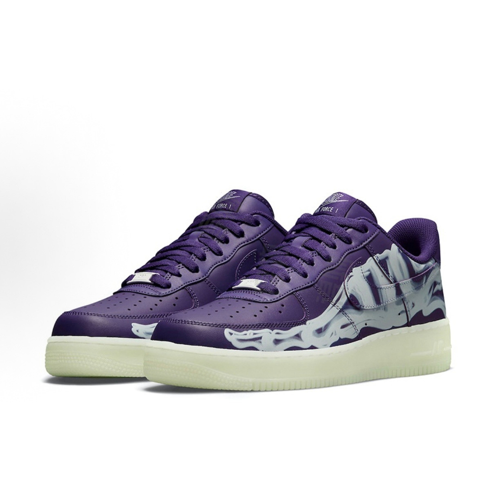 Nike Air Force 1 Low Purple Skeleton