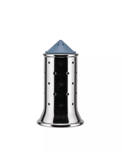 Alessi - Солонка с синей крышкой / артикул   MGSAL  / GTIN 8003299023325