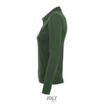 Рубашка поло с длинным рукавом Perfect, женская. Зелёный  M