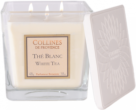 Свеча Collines 420гр White Tea (Белый чай)