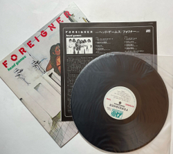Винтажная виниловая пластинка LP Foreigner Head Games (Japan 1979) (No Obi)
