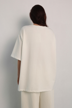 Футболка кремовая 2SIDES