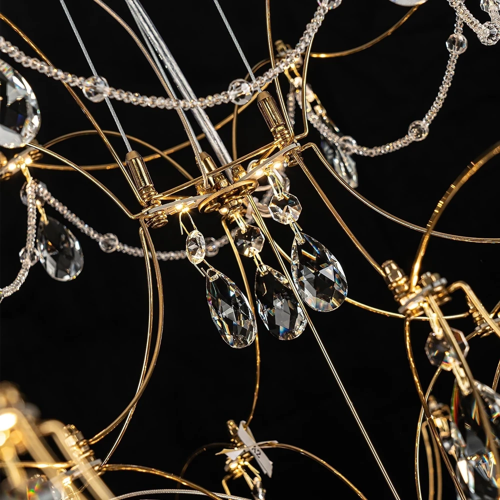 Подвесная люстра Modelux ML.7815.750P GD