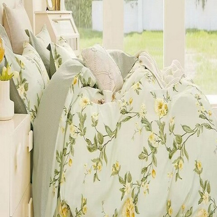 Комплект постельного белья "АВТ. 763", сатин, 100% хлопок, Россия. Пододеяльник на молнии!!!