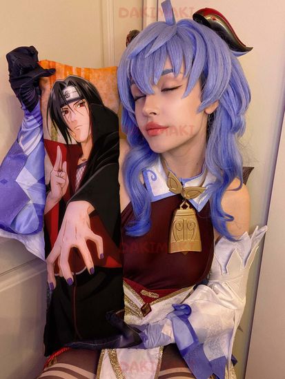 Мини дакимакура Итачи Учиха из Наруто арт. M0348, 60х20 см