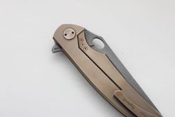 Нож Чебуркова Ворон Дамаск Карбонфотография - 12