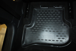 Коврики Standard, в салон SEAT Leon 10/2007- , 4 шт. (полиуретан, чёрные) Element.NLC.44.02.210