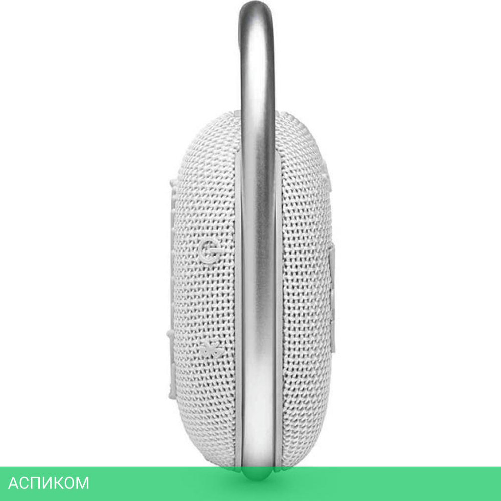 Беспроводная колонка JBL Clip 4 белый (JBLCLIP4WHT)