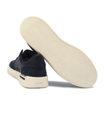 Кожаные кроссовки clint_tenn_nult BOSS BLACK - темно-синий(50517303)