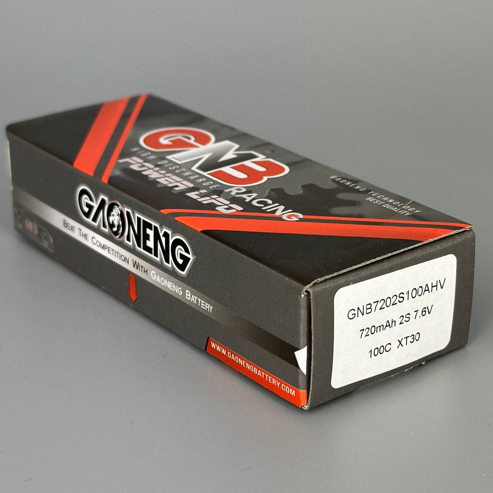 Аккумулятор GNB 720mah 2S 100C