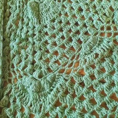 Шаль фисташковая