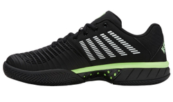 Мужские кроссовки теннисные K-Swiss Express Light 3 - black/soft neon green