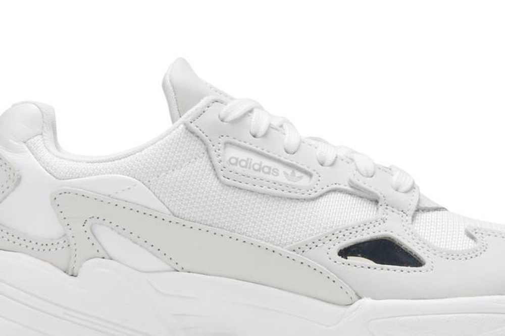 Кроссовки Adidas Originals Falcon Triple White (Женская размерная сетка)