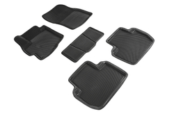 Коврики EVA 3D соты для Mitsubishi Outlander II (XL) 2006-2012, Seintex.95201