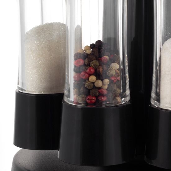 Набор ёмкостей для специй 8 шт. Kamille КМ-7051 на круглой подставке